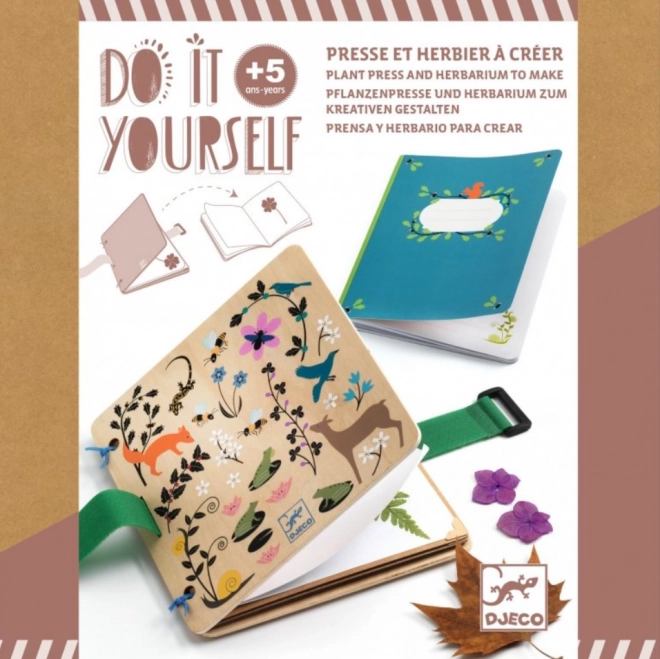 DJECO DIY herbárium gyerekeknek