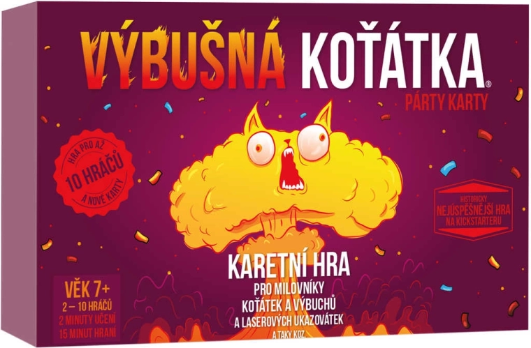 Robbanó cicák: Parti kártyák
