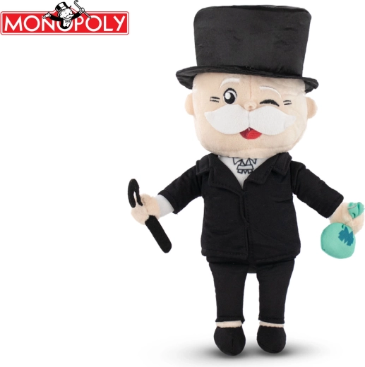 Monopoly Mr. Monopoly plüssfigura 31 cm (születéstől)