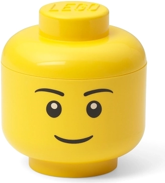 LEGO tároló fej mini – fiú