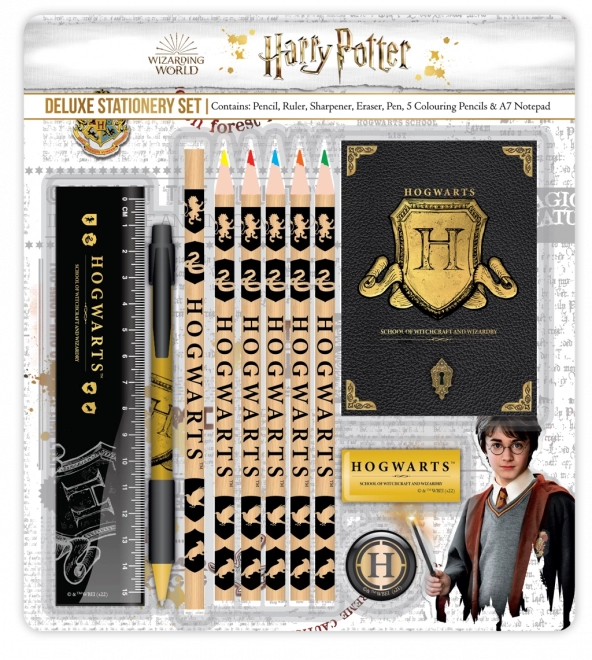 Deluxe iskolai szett HARRY POTTER Roxfort