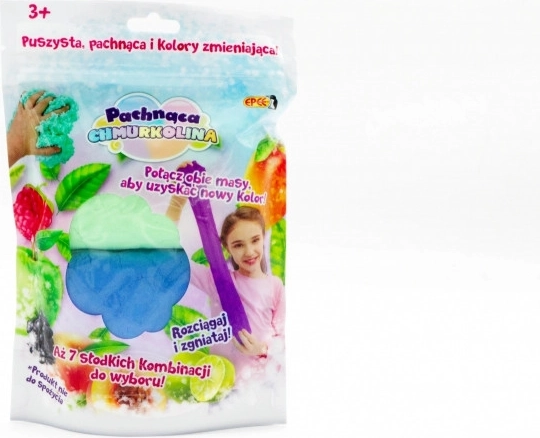 Illatos felhőpelyva 1 csomag, 4. sorozat, Színmix (2x30 g) zöld+kék (menta)