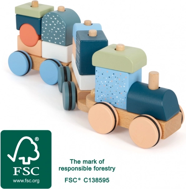 Fa rakosgatós vonat Arctic small foot