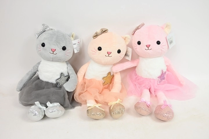 Plüss cica 39 cm