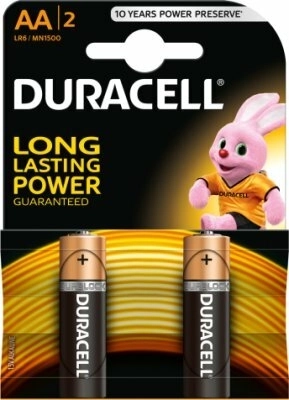Duracell Basic AA alkálie ceruzaelemek 2 db