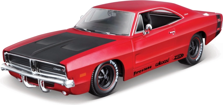 Maisto Dodge Charger R/T 1969 piros 1:25