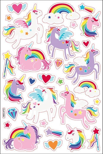 Sparkys Egyszarvús matricák