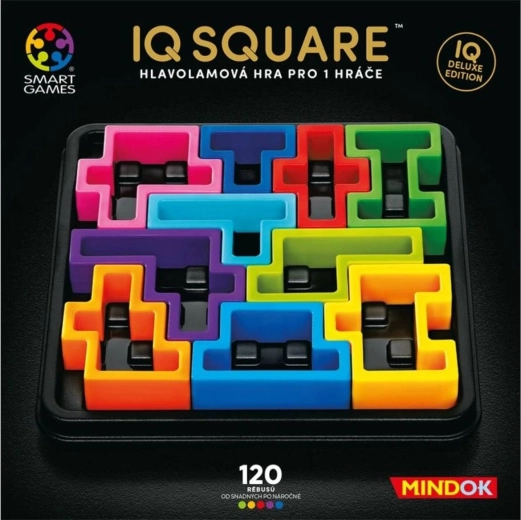 MINDOK SMART GAMES IQ Deluxe Square logikai fejtörő
