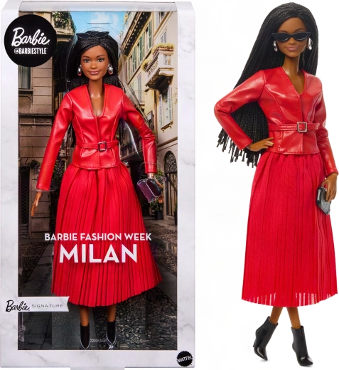 Gyűjtői baba Barbie Signature BarbieStyle Brooklyn – Milan Fashion Week