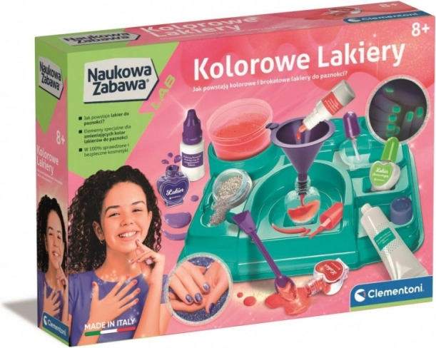 Clementoni kreatív körömlakkkészítő készlet gyerekeknek