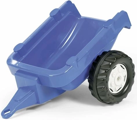 Kék, egytengelyes pótkocsi Rolly Kid traktorhoz