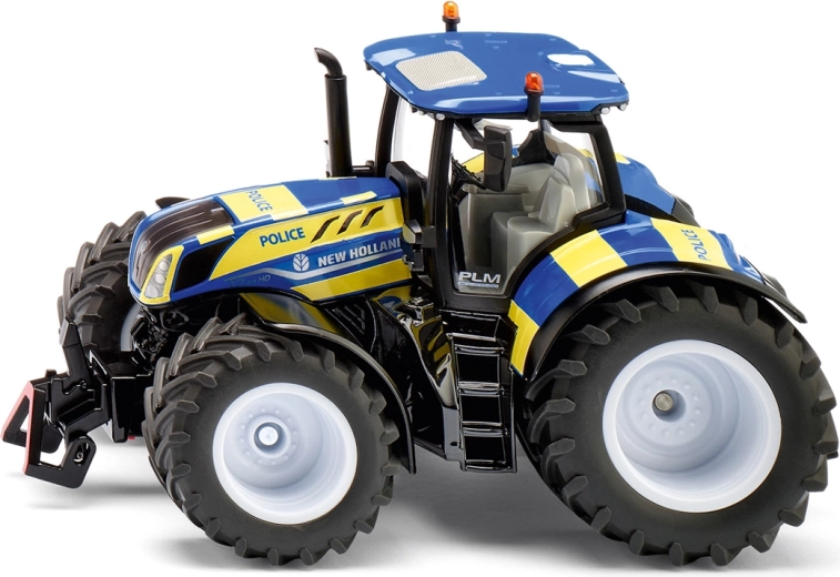 Siku Farmer rendőrségi traktor New Holland – 1 db