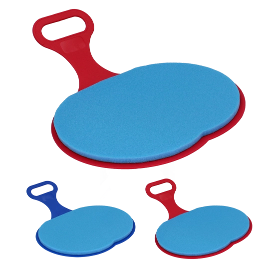 Téli csúszka alma alakú, habszivacs ülőlappal