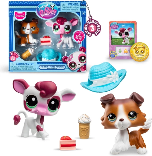 Hasbro Littlest Pet Shop Cowabunga figura- és kiegészítő szett