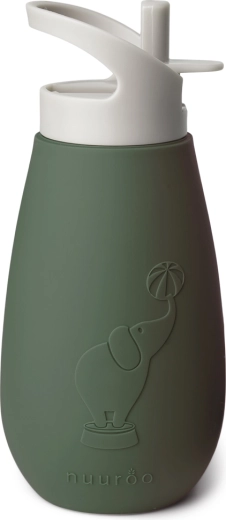 NuuRoo Pax szilikon kulacs dusty green