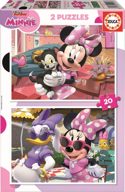 Educa puzzle Minnie 2x20 darab