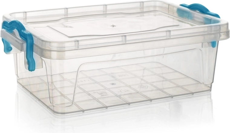 Gema téglalap alakú doboz 0,5 l, türkiz fogantyúkkal