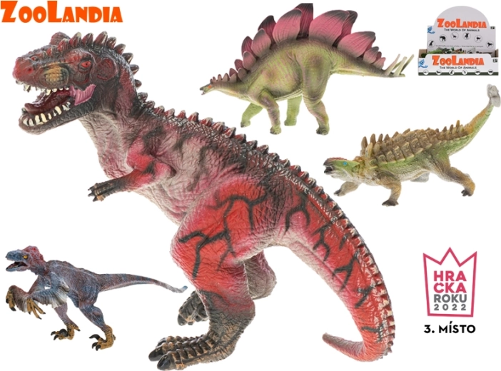 Zoolandia dinoszaurusz figurák – 4 élethű dinoszaurusz készlet