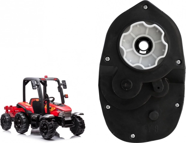 24V motor 12000 percenkénti fordulatszámmal + sebességváltó a BLT-206 járműhöz