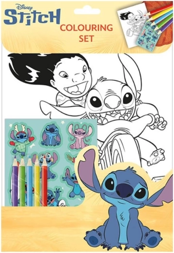 Lilo & Stitch színezőkészlet