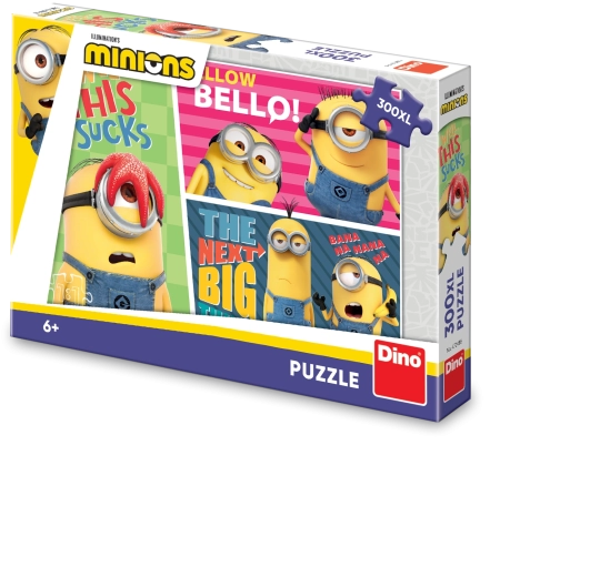 Minyonok puzzle 300 XL darab