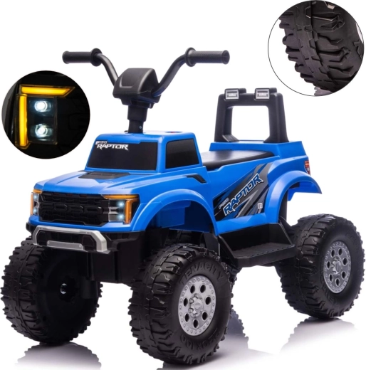 Milly Mally Ford F-150 Raptor kék elektromos kisautó