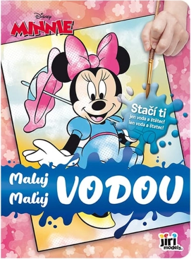 Fess vízzel Minnie – varázslatos kifestők