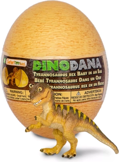 Safari Ltd. T-Rex kölyök figura tojással, kiterjesztett valósággal