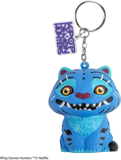 K-pop Demon Hunters squishy kulcstartó Derpy Tiger
