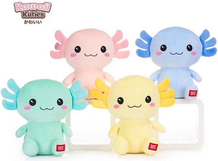 Plüss axolotl Kawaii Kuties 24 cm