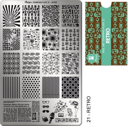 Moyra Retro 21 körömlemez