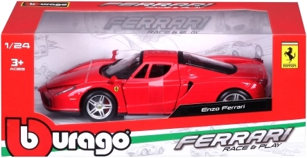 Ferrari Enzo modellautó, piros, 1:24 méretarányban