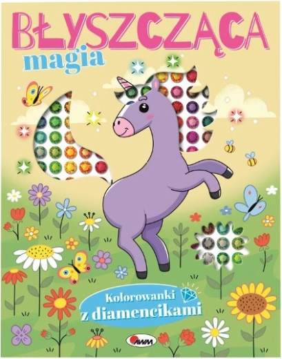 Csillogó varázslatos kifestő gyémántkövekkel