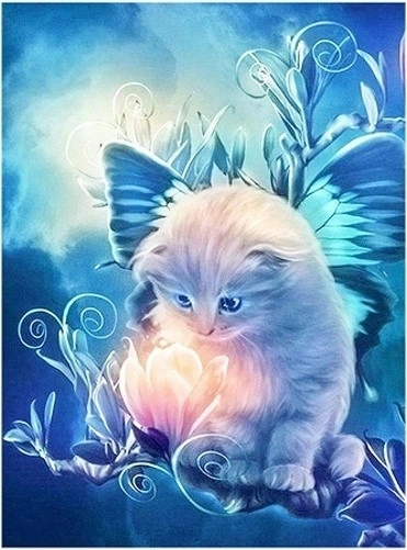 Kreatív gyémántszemes festőkészlet – mozaikkép