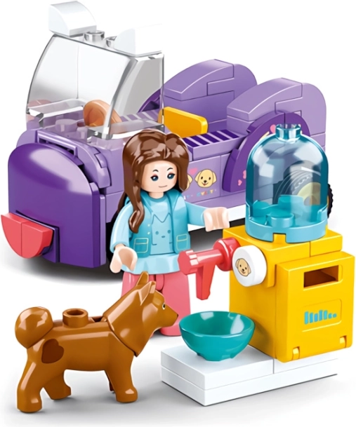 Sluban Girls Dream autó kutyaetetővel