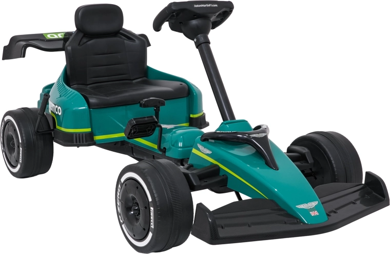 Aston Martin zöld pedálos gokart