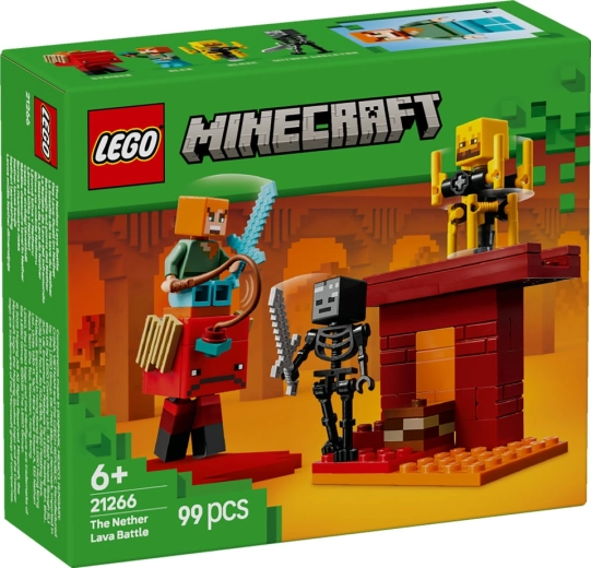 LEGO Minecraft csata a Nether hídján