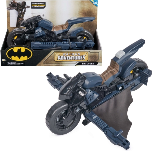 Batcycle – átalakuló, szárnyas motorkerékpár 30 cm-es DC COMICS figurákhoz