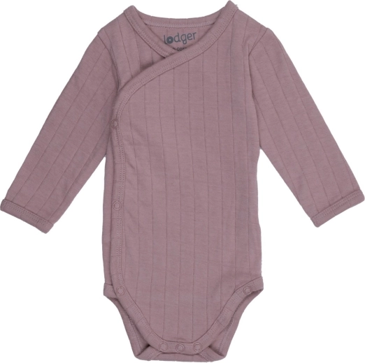Lodger hidrofíl hosszú ujjú body solid rose 74