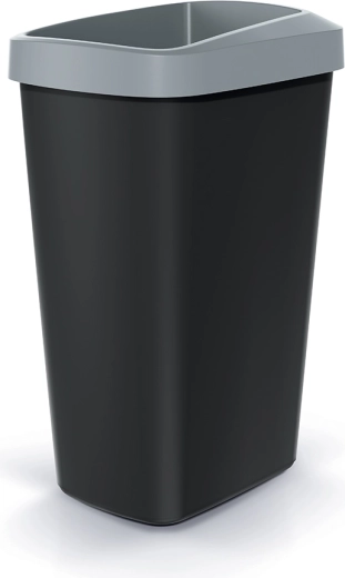 Compacta Q Drop szemetes 45 l, világosszürke