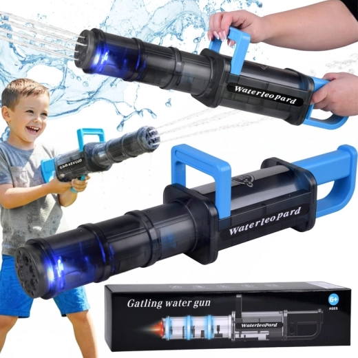 Waterleopard elektromos vízipisztoly LED világítással, automatikus szivattyúzással