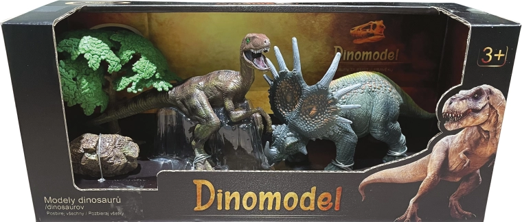 Dínóvilág – dinoszaurusz figura szett, 4 féle