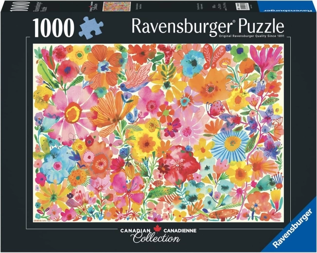 Ravensburger puzzle Canadian Collection: Virágzó szépségek 1000 darabos