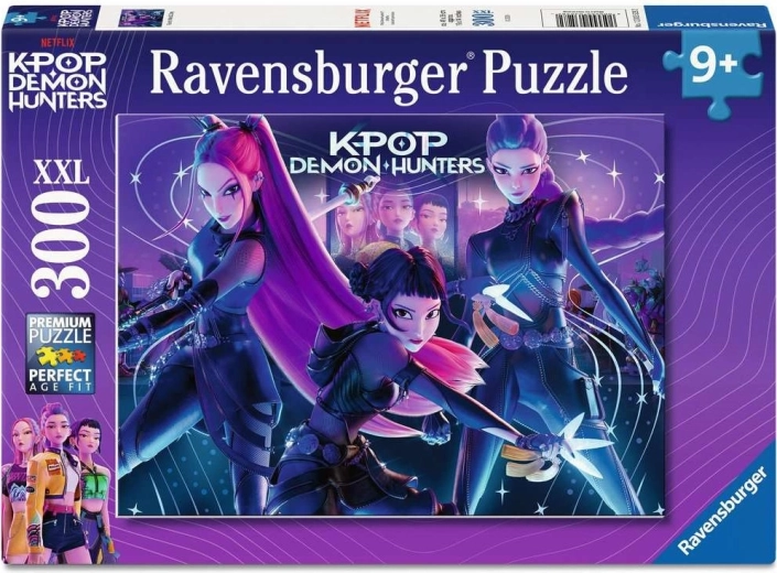 Ravensburger puzzle K-pop: démonvadászok – Rumi, Mira és Zoey (300 darab)