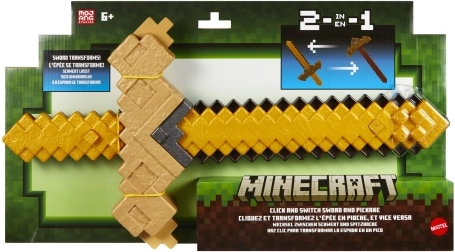 Minecraft átalakuló kard és csákány 2 az 1-ben
