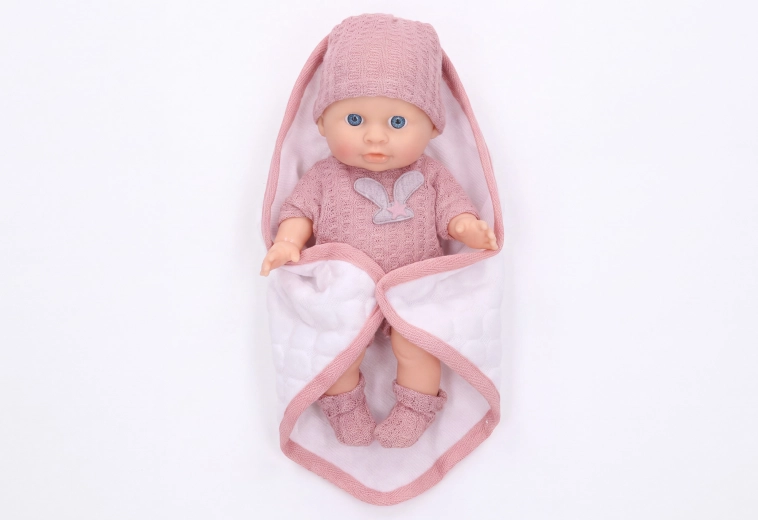 Pólyába csomagolt baba 20 cm