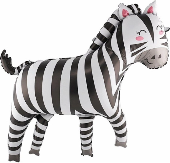 Fólia lufi Zebra 80 × 78 cm