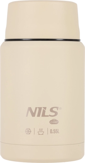 Nils Camp ételes termosz NC3807 bézs 550 ml
