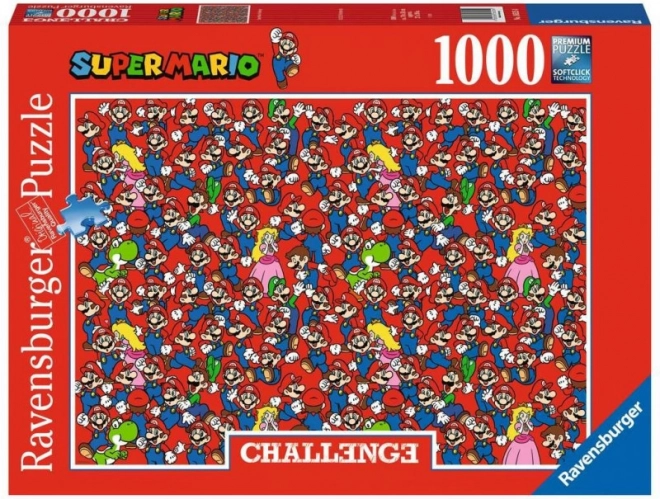 Puzzle Ravensburger Super Mario Bros kihívás 1000 darabbal