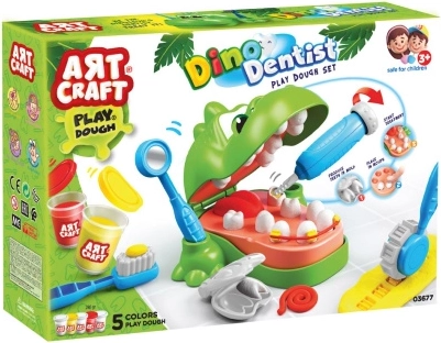 Art Craft gyurmakészlet dínó fogorvos 280 g